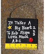 Teacher Gift  5216LM - Little Minds  with Ruler/Apple - $2.95