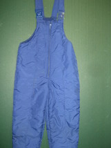 Apparatus Boys or Girls sz 4 X small XS insulated navy blue ski snow pants - $13.50