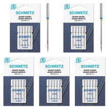 25 Schmetz Jeans Denim Sewing Machine Needles 130/705H-J Size 110/18 - $33.99