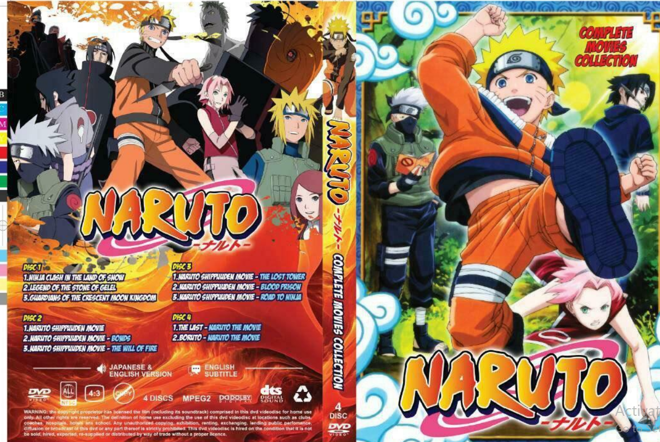Naruto Shippuden Episode 1-720End DVD Anime Complete Series ENGLISH DUBBED