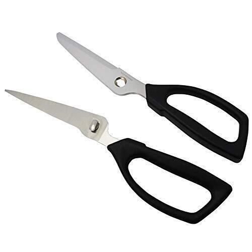 180mm Multi-Purpose Heavy Duty Sharp Cutting Scissors Leather Aluminum