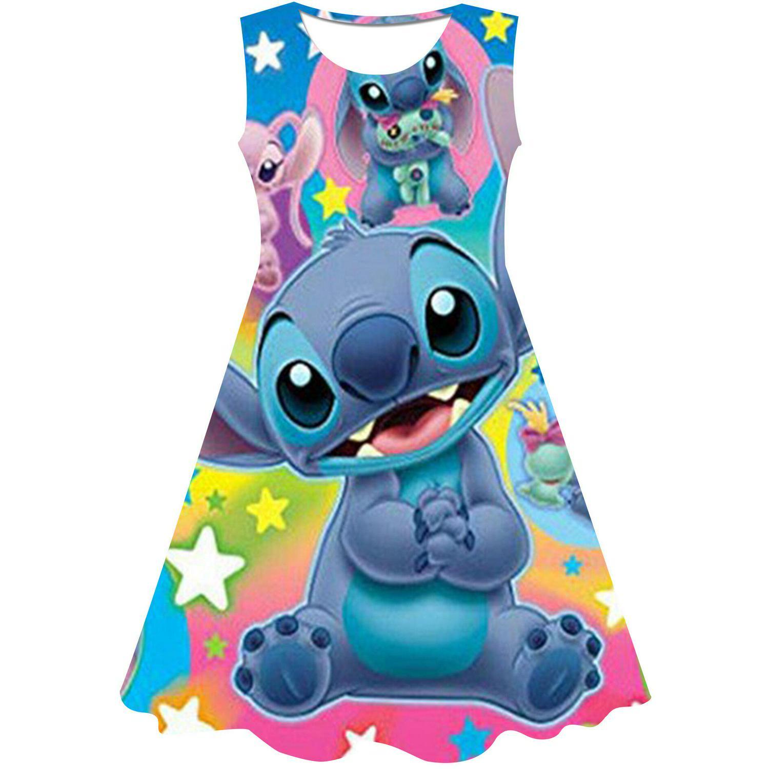 Disney stitch Adventure Dress Outfit Girls and similar items