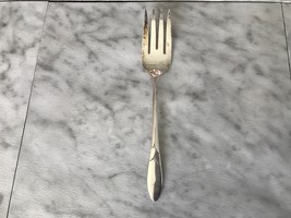 Vintage Oneida Community Plate 1932 Silver plate Lady Hamilton Cold Meat Fork - $11.10