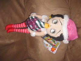 2012 Betty Boop Christmas Naughty Or Nice New Licensed Plush Nwt With Tags 17" - $7.99
