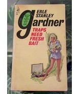 Erle Stanley Gardner-TRAPS NEED FRESH BAIT 1968 Vintage 1st Pocket Paper... - $25.00
