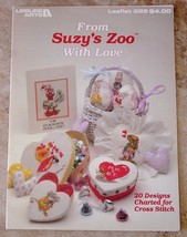 Patterns: SUZYS ZOO Easter-Valentine&#39;s Day Cross Stitch Duck-Mouse-Turtle + - $12.00