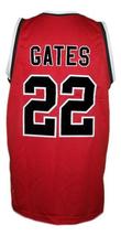 William Gates Hoop Dreams Movie Basketball Jersey New Sewn Red Any Size image 2