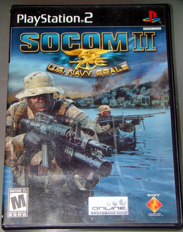 Playstation 2 - SOCOM II U.S. NAVY SEALS (Complete with Manual) - Video ...