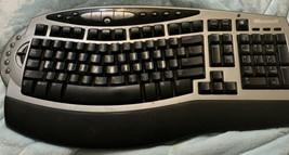 Microsoft Wireless Comfort Keyboard 1.0A Model 1027 - No USB Receiver LOW $ - $19.88