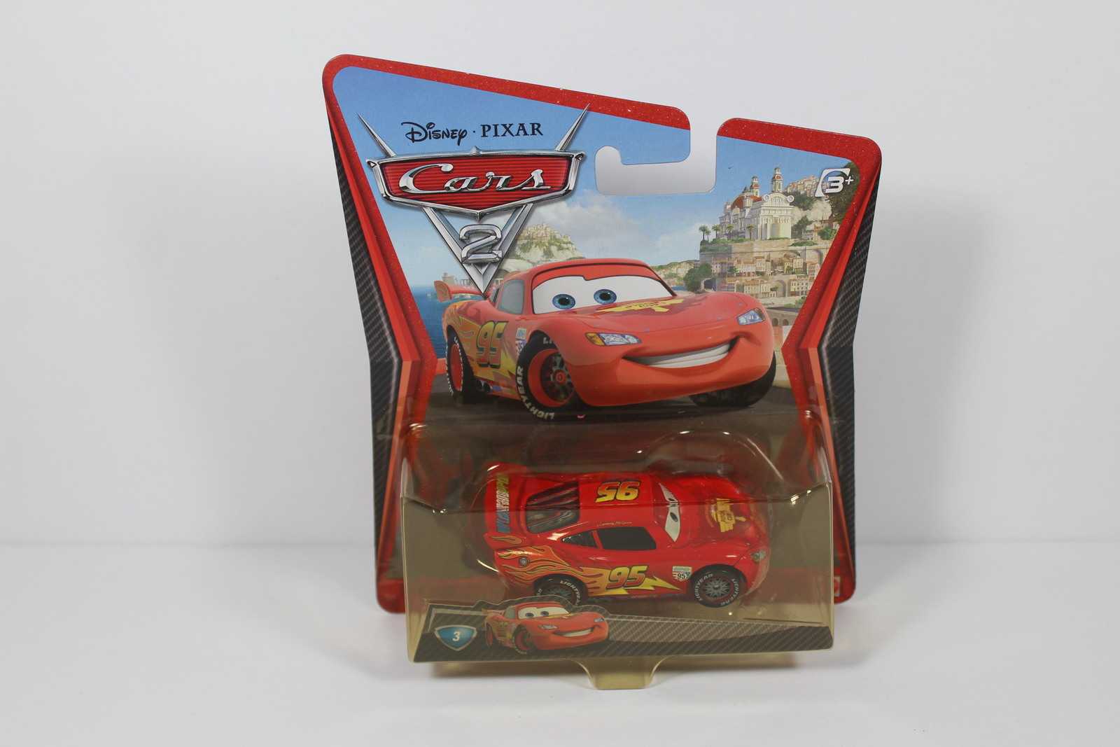 VOITURE DISNEY PIXAR CARS Radiator Springs - Lightning Flash McQueen  Brillant 