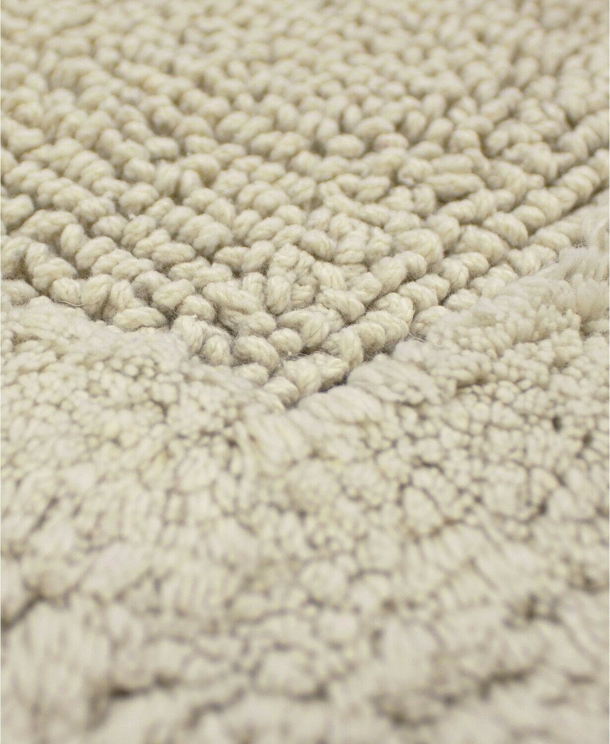 Madison Park Lasso Cotton Chenille Chain Stitch Rug 20x30 / Charcoal