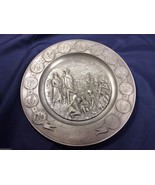 Bicentennial Commemorative 1776-1976 international pewter plate 6480 - $59.00
