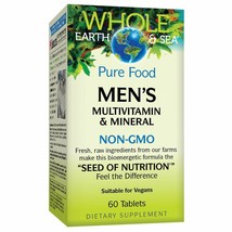 Whole Earth & Sea from Natural Factors, Men's Multivitamin & Mineral, Whole F... - $35.86