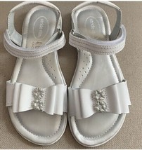 Stride Rite Girl's Meena White Leather Sandals Sz 13.5M - $36.62