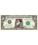 Disney&#39;s Minnie Mouse on REAL Dollar Bill - Collectible Cash Money - £7.01 GBP