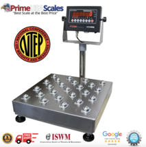 Optima Scales Optima Scales OP-916-3x3-5 NTEP Heavy Duty Pallet Scale - 3 x  3 ft.; 5000 x 1 lb. OP-916-3x3-5