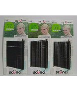 3 Packs SCUNCI - No-Slip Grip Hair Bobby Pins - 48 each  (144 total) Dar... - $9.49