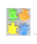 Set Of 4 Animal Candles-Turtle-Octopus-Fish-Crab  - $4.99