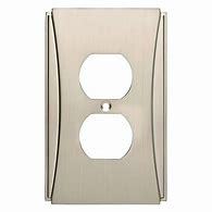 Primary image for Brainerd Upton 1-Gang Satin Nickel Single Standard Wall Plate