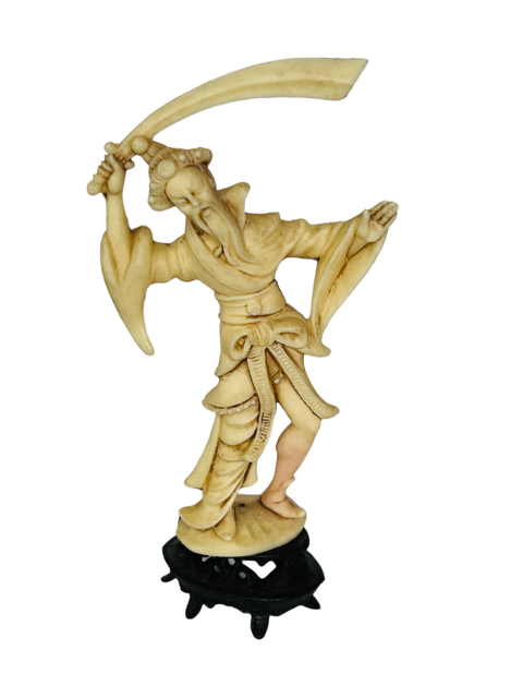 Primary image for Roman Fontanini Depose Italy sculpture figurine Samurai Wu Tang Kung Fu sword