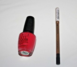 OPI Nail Lacquer Nailpolish NL M23 Strawberry Margarita New + Gift - $8.54