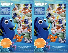 Disney Pixar Finding Dory - Includes Puffy Stickers 4 Sheet Sticker Book Set of - $12.86