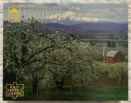 Vintage Golden Guild Mt. Hood 500 Piece Puzzle Brand New Sealed Fast Ship - $13.94