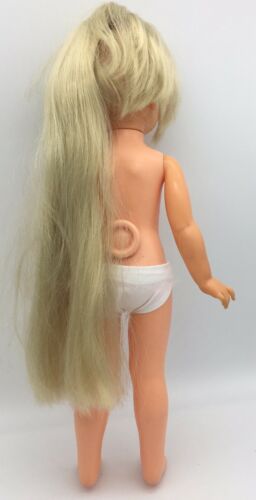 Vintage Ideal Toy Velvet Doll from Crissy Family Growing Hair Blonde 1970  15