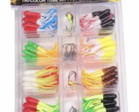 Luck-E-Strike Crappie Magic, Tri-Color Tube Fishing Kit, 75 Pieces - $17.95