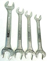 CRAFTSMAN Lot of 4 Open-End Wrenches, 1x15/16, 7/8x3/4, 11/16x13/16, 3/4x5/8 - $22.72