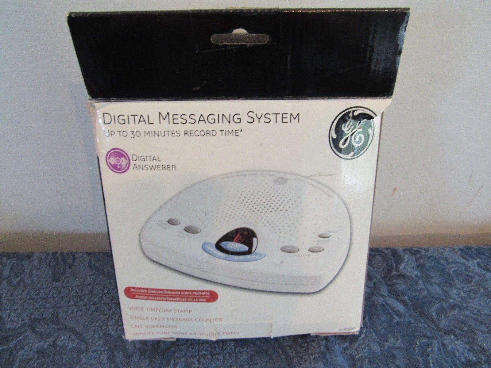  GE 29875GE2 Digital Messaging System with Voice Time