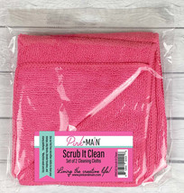 Scrub It Clean Stamp Cleaning Cloths Pink & Main set of two
