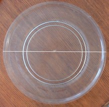 LG / Goldstar Microwave Glass Turntable Tray / Plate 12 3/4 Inch