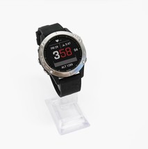 Garmin Fenix 6 Multisport GPS Watch Silver with Black Band  image 2