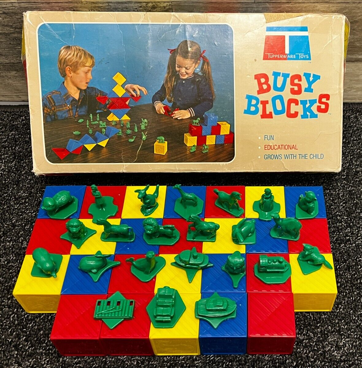 Tupperware toys hot sale blocks