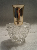 Vintage Clear Glass Cologne Spray Bottle  - $5.99