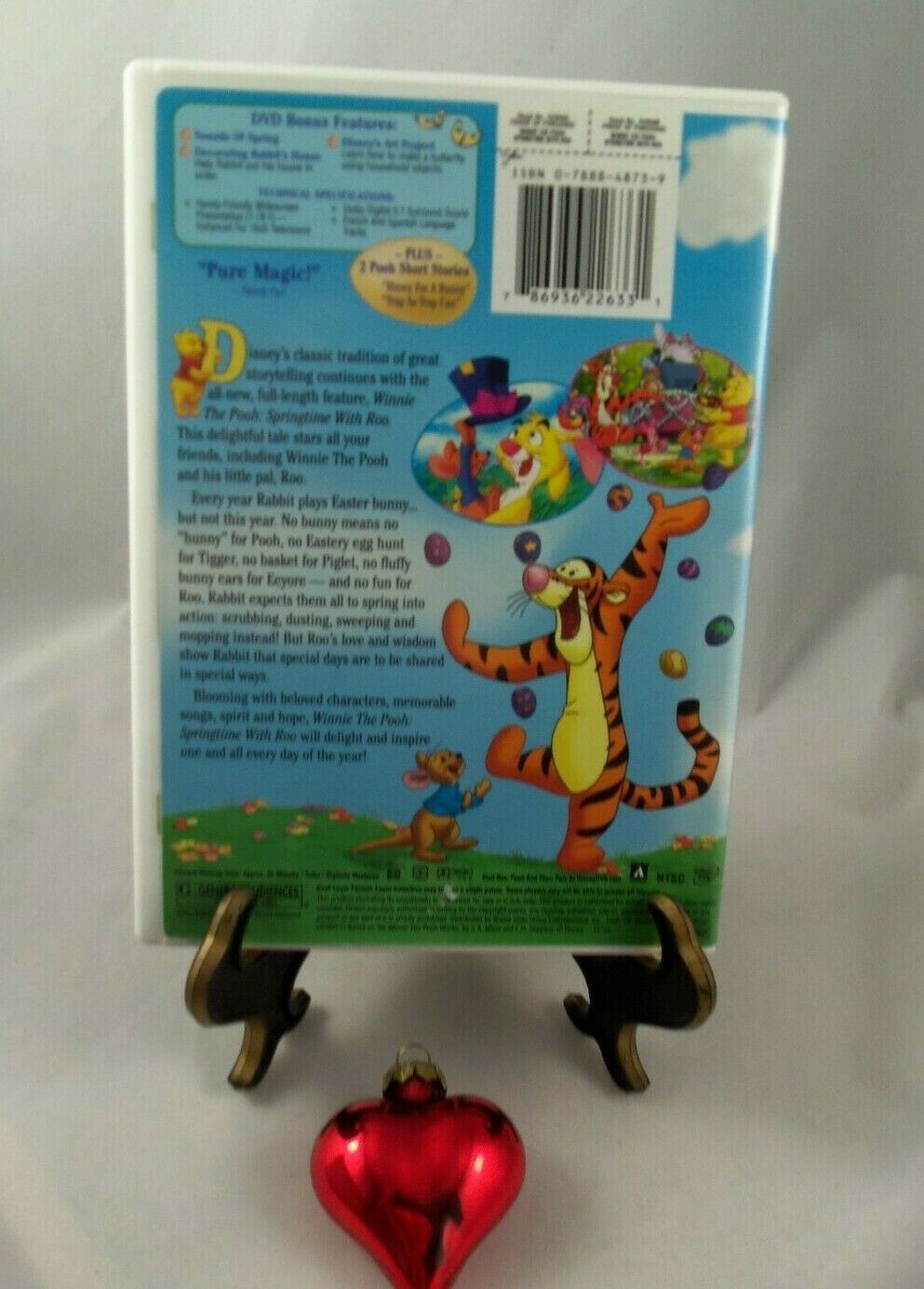 Winnie The Pooh Springtime With Roo Dvd Winnie the Pooh - Springtime with Roo (DVD, 2004)-Like New Condition
