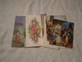 13 Vintage 1950s Gibson assorted Christmas New Year Holiday cards new un... - $29.69