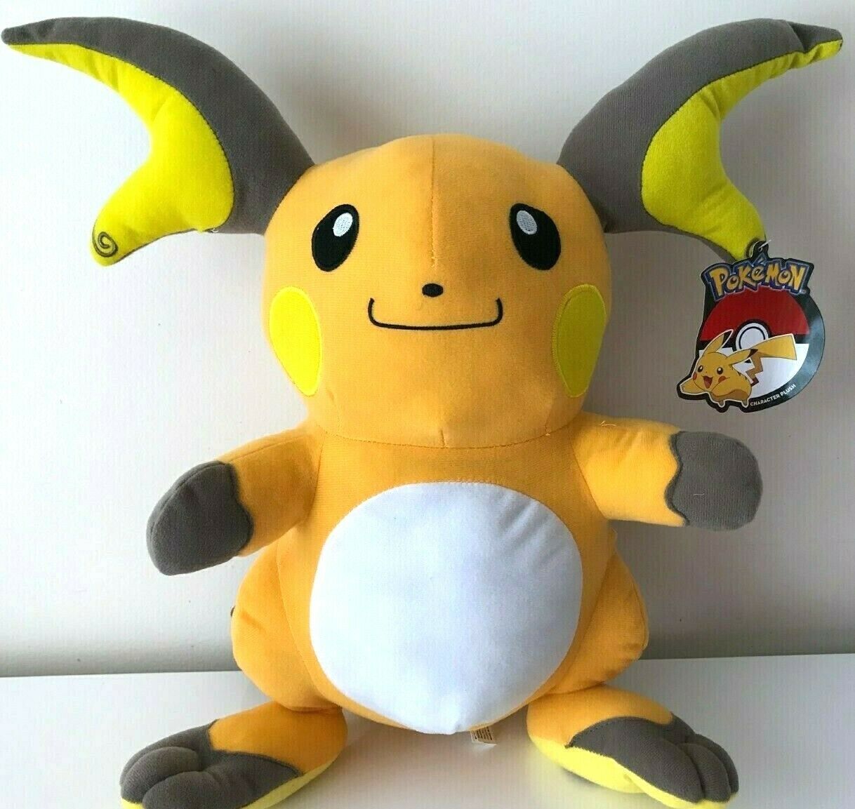 New Giant Pokemon Raichu Plush Jumbo 16 Soft Stuffed Animal Toy New