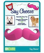 Say Cheeze - Squeak Dog Pet Mustache Toy - Looks Like Your Pup Has A Mus... - $9.40