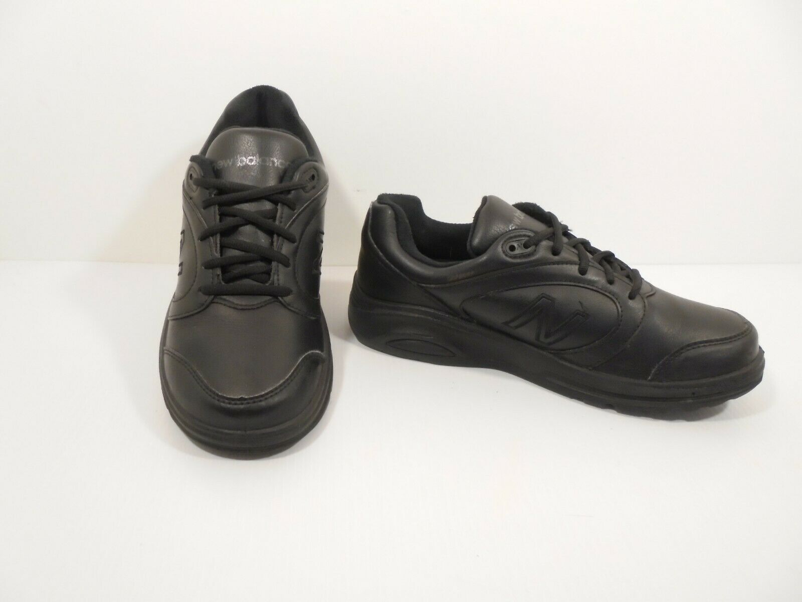 NEW BALANCE Womens 674 Athletic Walking Shoes Black Size 8.5 Wide ...