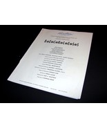 1995 RECKLESS Movie PRESS KIT PRODUCTION NOTES HANDBOOK Promotional - $12.99