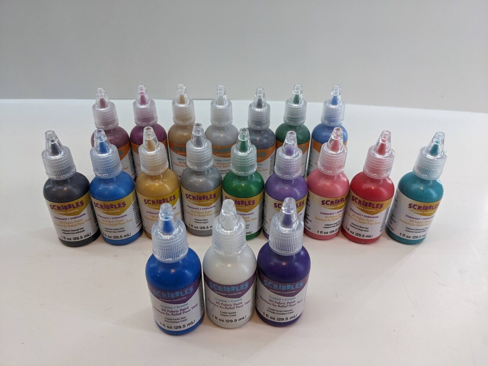 Tie Dye Kit 6 Colors DIY Fabric Dye Set for Kids Rainbow 6 Bottles of Dye