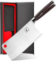 Wanbasion Blue Professional Kitchen Knife Chef Set, Stainless Steel,  Dishwasher Safe with Sheathes: Home & Kitchen 