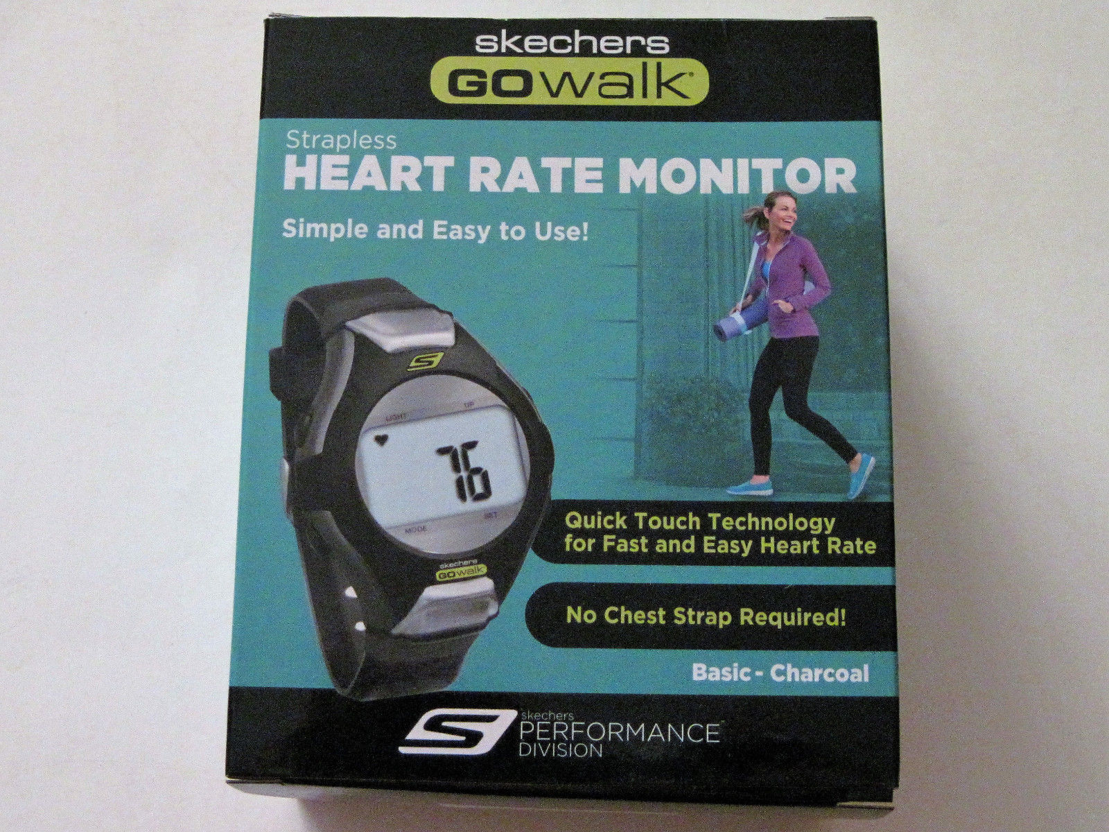 Primary image for Skechers GoWalk Heart Rate Monitor Watch NIB with instructions