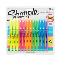 Sharpie 27145 Pocket Highlighters, Chisel Tip, Assorted Colors, 12-Count - $14.99