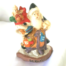 German Vintage  Santa Victorian Christmas Village Figurine Unbranded Min... - $18.00
