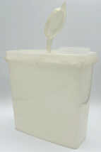 Vintage Tupperware Store N Pour Cereal Keeper 469 Clear Food