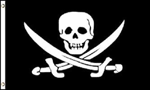 Jack Rackham Pirate Flag Ship Banner Jolly Roger Pennant 2x3 Foot New ...