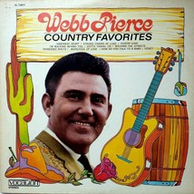 Webb Pierce: Country Favorites [12" Vinyl 33 rpm LP on Vocalion Stereo VL 73911] image 1